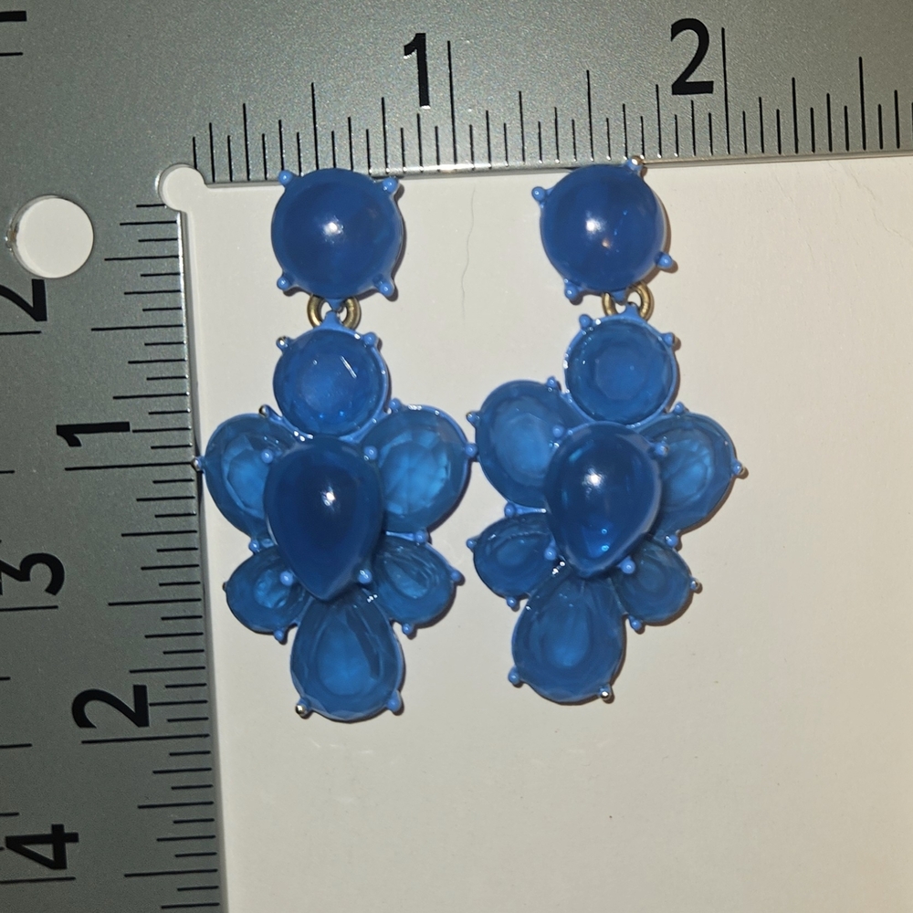 J Crew Candy Jem Drop Earrings. New with tags! - Picture 2 of 2